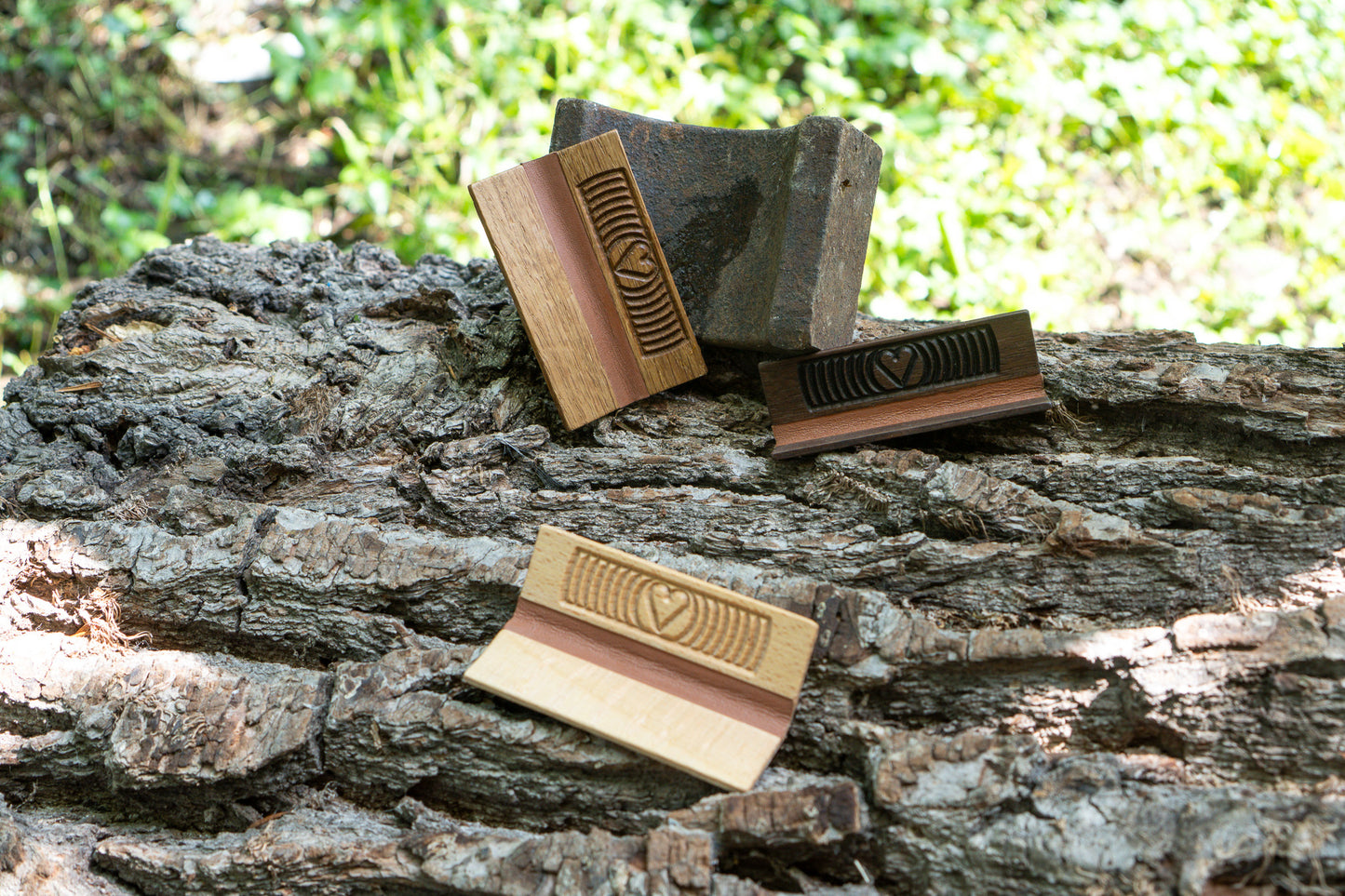 Herz Holz Grinder - RollMate mit ❤ - Detailansicht